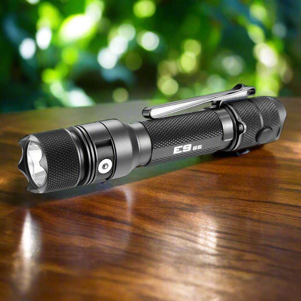 E9 GEN5 Long Throw- 3,000 Lumen  388 Meter EDC Flashlight