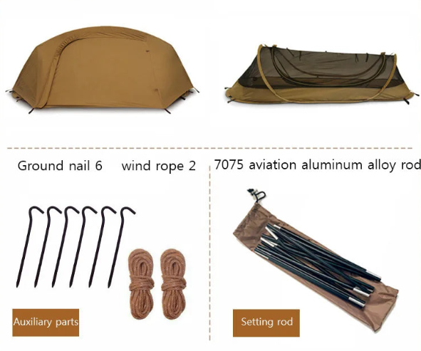 Solo Trekking Tactical Tent