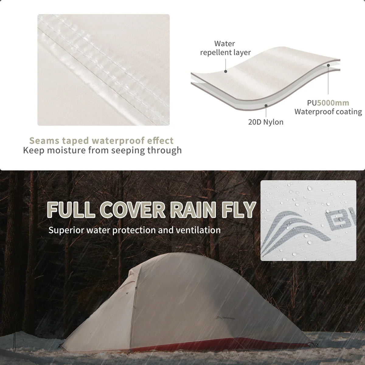 Ultralight Camping Tent Backpack Tent