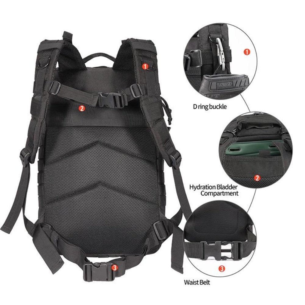 42LBackpack Bag with USA Patch